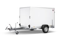 255x157x180cm - Stema gesloten aanhanger met laadklep