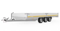 Plateauwagen 506x220cm - 3500kg - geremd 