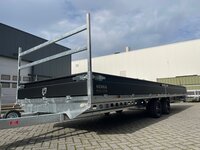Plateauwagen 503x202cm - 2700kg - geremd 