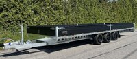 Plateauwagen  633x202cm - 3500kg - geremd 