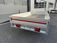 Plateauwagen 300x150cm - 750kg - ongeremd  