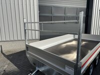 Plateauwagen 300x150cm - 750kg - ongeremd  