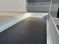 Plateauwagen 300x150cm - 750kg - ongeremd  