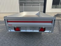 Plateauwagen 300x150cm - 750kg - ongeremd  