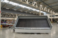 Kipper 406x200cm - 3500kg - drieasser - geremd