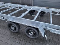  Versterkt stalen tandem spatbord