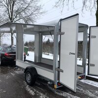 Zijklep rechts of links - hoogte 160cm | Henra 
