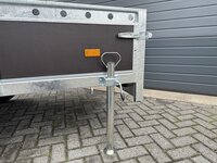 Set van 2 steunpoten gemonteerd