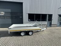 Plateauwagen 330x180cm - 2700kg - geremd 