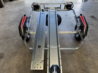 Gemonteerde oprijplaat 