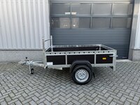Bakwagen enkelas 200x132cm - 750kg - ongeremd