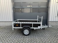 Bakwagen enkelas 200x132cm - 750kg - ongeremd