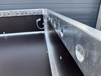 Bakwagen enkelas 200x132cm - 750kg - ongeremd