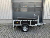 Bakwagen enkelas 200x132cm - 750kg - ongeremd