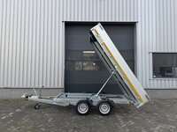 Kipper 311x180cm - 3500kg - dubbelas - geremd 