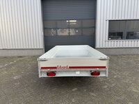 Kipper 311x180cm - 3500kg - dubbelas - geremd 