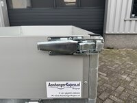 Kipper 311x180cm - 3500kg - dubbelas - geremd 