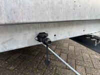 Kipper 311x180cm - 3500kg - dubbelas - geremd 