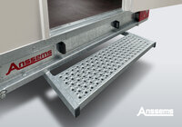 Bouwkeet / schaftkeet aanhangwagen - geremd 1400kg 