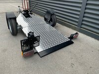 Motortrailer Balhanger 240x90cm 750kg ongeremd 