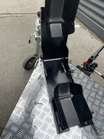 Motortrailer Balhanger 240x90cm 750kg ongeremd 