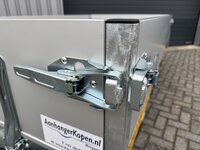 Kipper 251x145cm - 2000kg - dubbelas - geremd