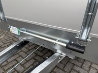 Kipper 251x145cm - 2000kg - dubbelas - geremd