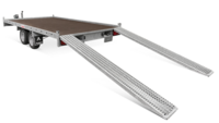 Autotransporter 405x200cm - 2700 kg - dubbelas
