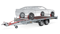 Autotransporter 405x200cm - 2700 kg - dubbelas