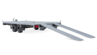 Autotransporter 405x200cm - 3000 kg - dubbelas - Go-Getter