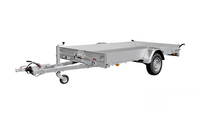 Autotransporter 340x170cm - 1200 kg - enkelasser 