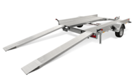 Autotransporter 400x188cm - 1300 kg - enkelasser