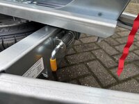 Erde motortrailer kantelbaar voor 1 motor