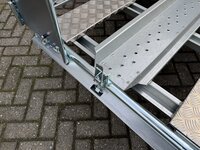 Erde motortrailer kantelbaar voor 1 motor