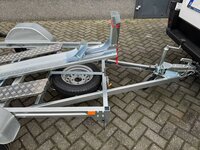 Erde motortrailer kantelbaar voor 1 motor