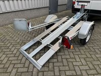 Erde motortrailer kantelbaar voor 1 motor