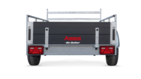 Aanhangwagen enkelas 251x130cm - 1350kg - geremd | Go-getter