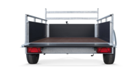 Aanhangwagen enkelas 251x130cm - 1350kg - geremd | Go-getter