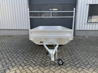 Plateauwagen 260x150cm - 750kg - ongeremd - enkelas