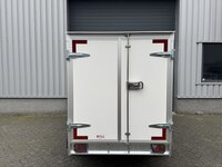 Gesloten dubbelas 258x150cm - 750kg - ongeremd | VDM