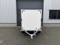 Gesloten dubbelas 258x150cm - 750kg - ongeremd | VDM