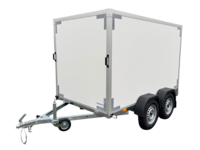 Gesloten dubbelas 258x150cm - 750kg - ongeremd | VDM