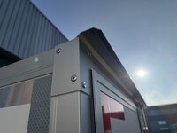 Gesloten enkelas 258x130cm - 750kg - ongeremd | VDM