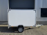 Gesloten enkelas 258x130cm - 750kg - ongeremd | VDM