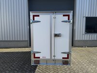 Gesloten enkelas 258x130cm - 750kg - ongeremd | VDM