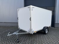 Gesloten enkelas 300x150cm - 750kg - ongeremd | VDM