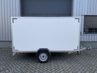 Gesloten enkelas 300x150cm - 750kg - ongeremd | VDM