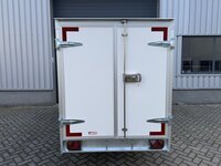 Gesloten enkelas 300x150cm - 750kg - ongeremd | VDM