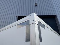 Gesloten enkelas 300x150cm - 750kg - ongeremd | VDM