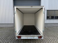 Gesloten enkelas 300x150cm - 750kg - ongeremd | VDM